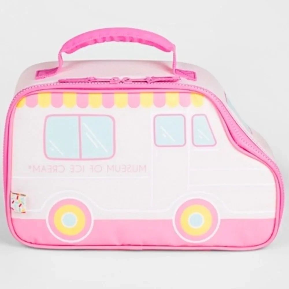 🔸️NWT Art Class Museum Of Ice Cream Pink Truck Lunch Tote